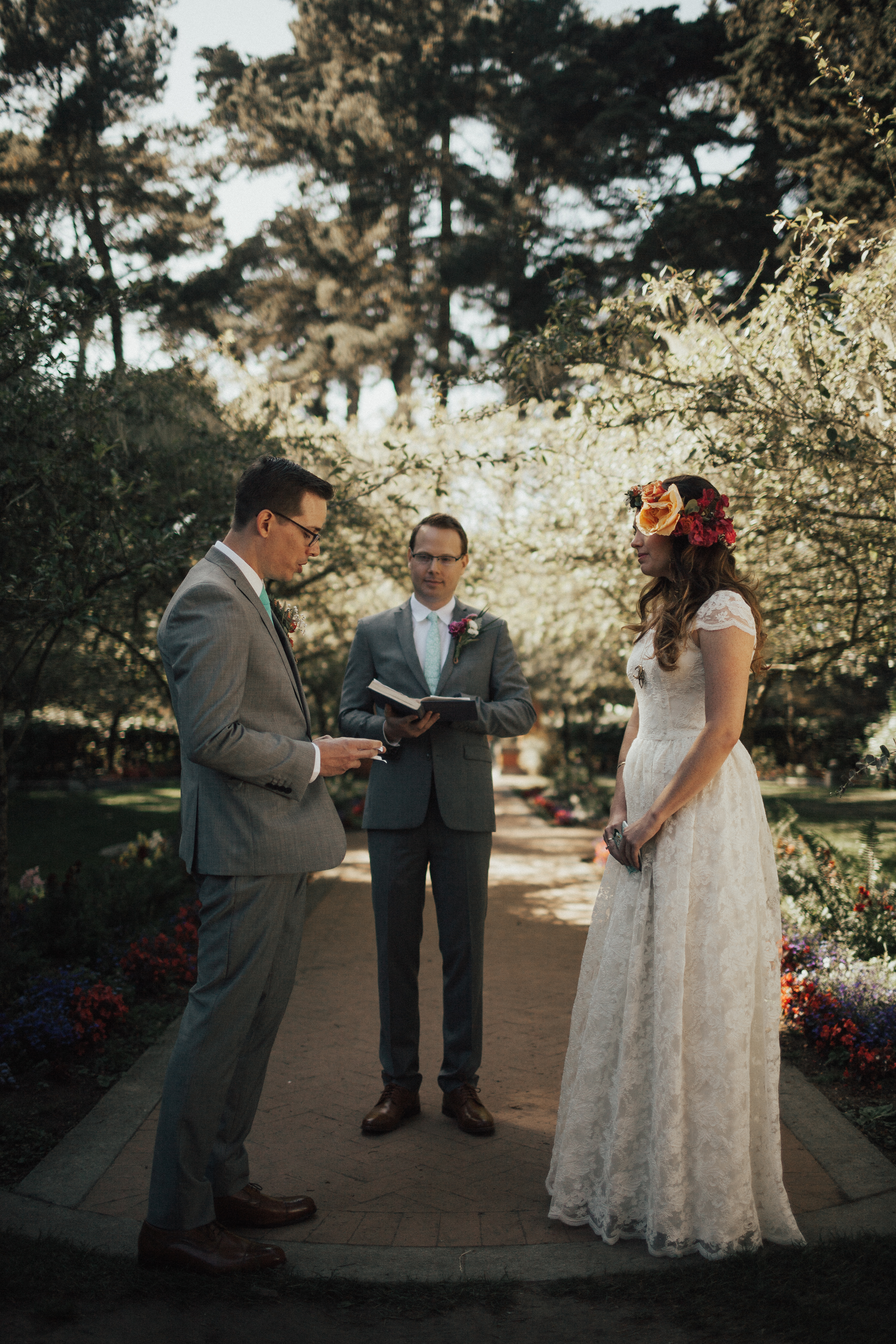 golden-gate-park-shakespeare-garden-wedding Golden Gate Park San Francisco Wedding