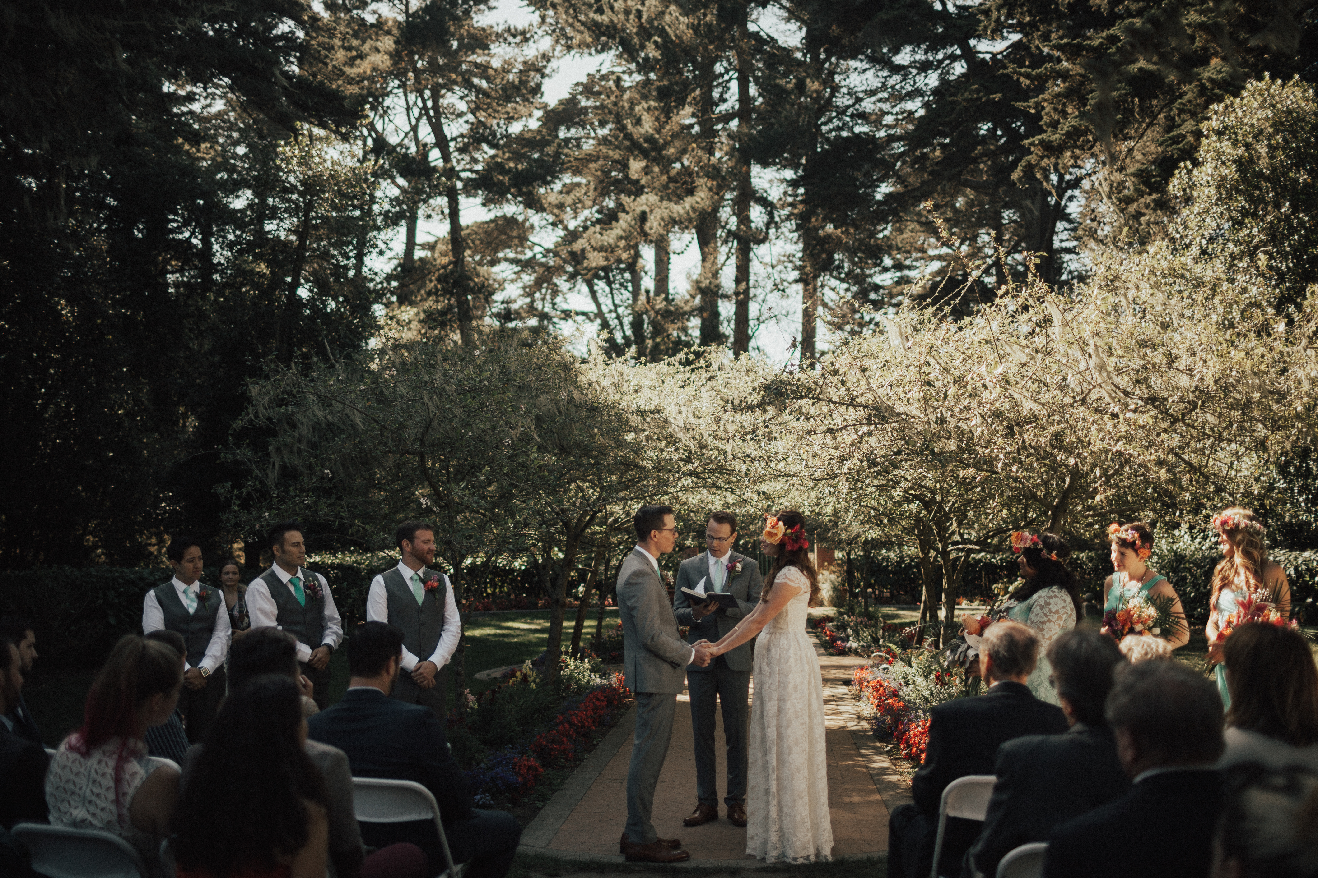 golden-gate-park-shakespeare-garden-wedding Golden Gate Park San Francisco Wedding