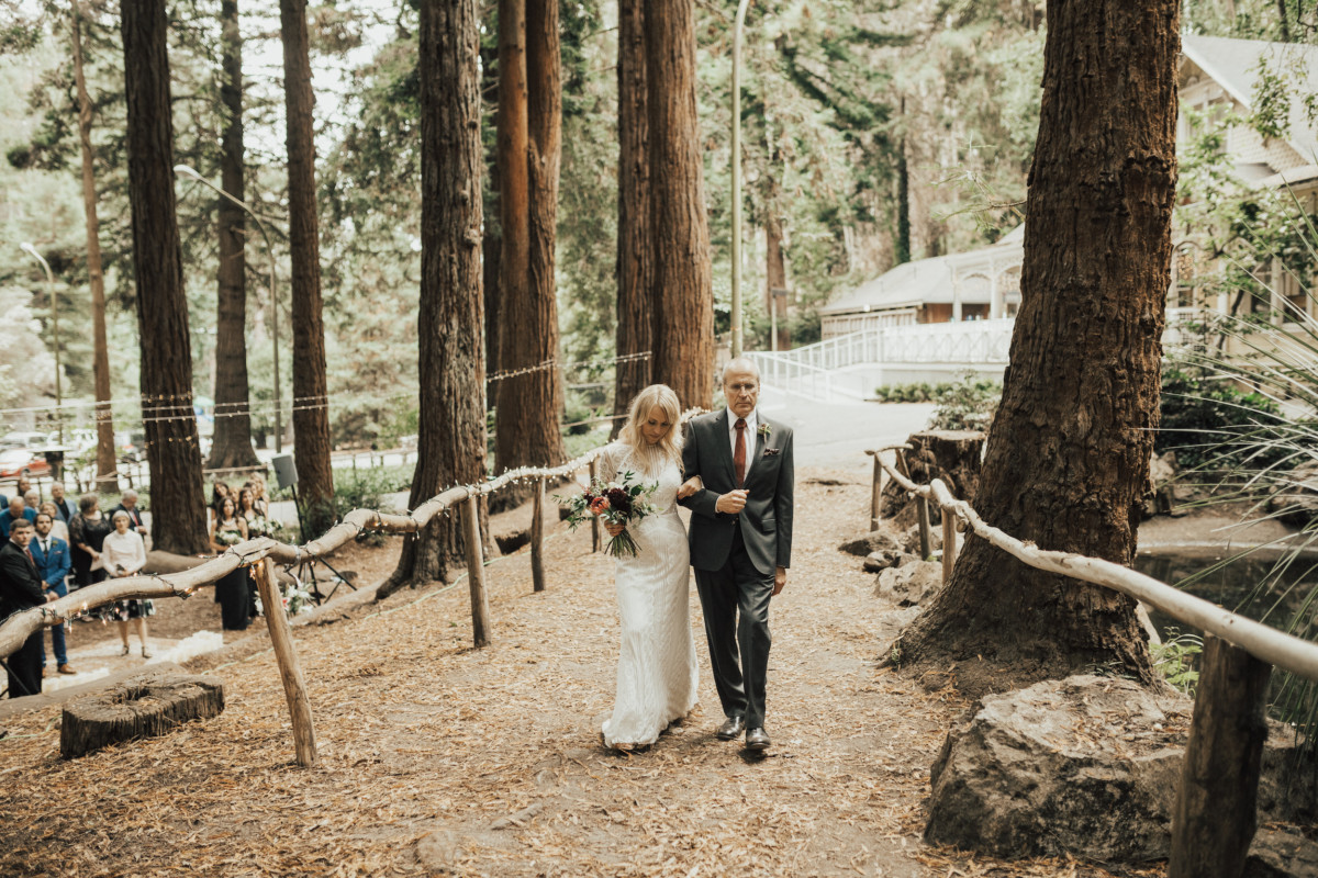 img-1 San Francisco California Forest Wedding