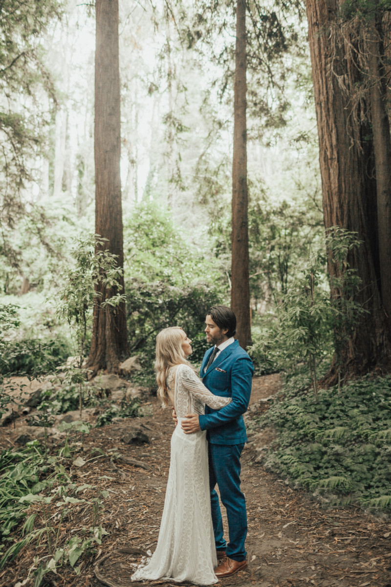 img-1 San Francisco California Forest Wedding